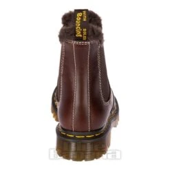 Dr. Martens Dr Martens 2976 Leonore Classic Faux Fur Boots (Dark Brown) -Alternative Clothing Store 82defdd43f37a36a9be952a28bac
