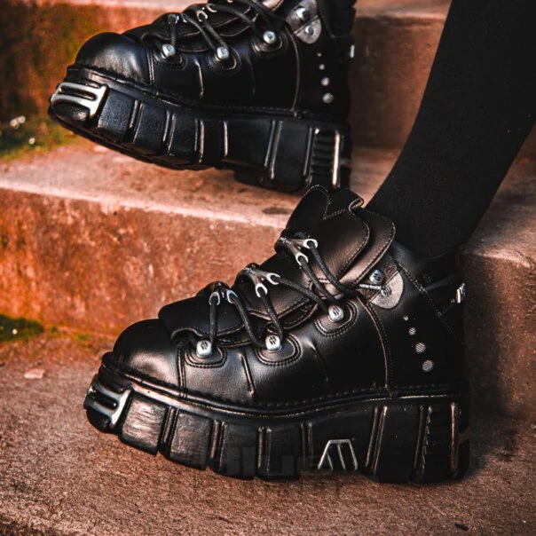 New Rock M.106-S1 Core Shoes (Black) 2 New Rock M.106-S1 Core Shoes (Black) - Image 2