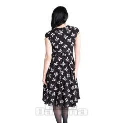 Hell Bunny Bobbie Midi Dress (Black) -Alternative Clothing Store 86353cf5ba59dc03114b0b1525a3