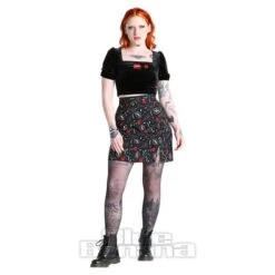 Hell Bunny Lilith Skirt (Black) 10 Hell Bunny Lilith Skirt (Black) -Alternative Clothing Store 87bb1361c29c32bf682418a6c6ed
