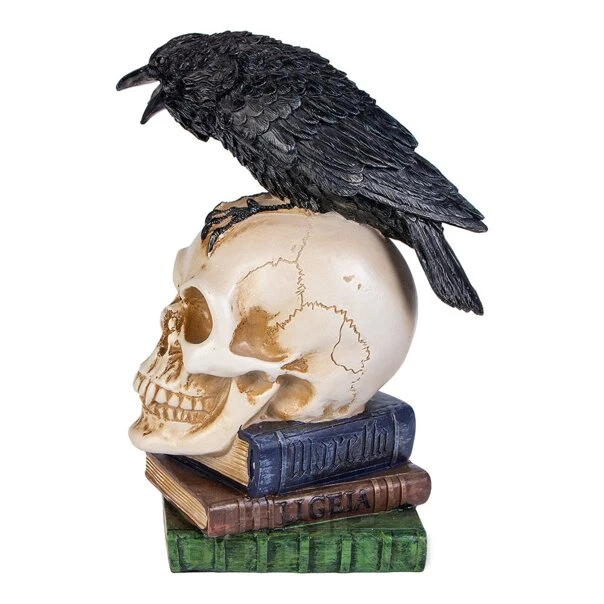 Alchemy Gothic Poe's Raven Figurine (7") 2 Alchemy Gothic Poe's Raven Figurine (7") - Image 2