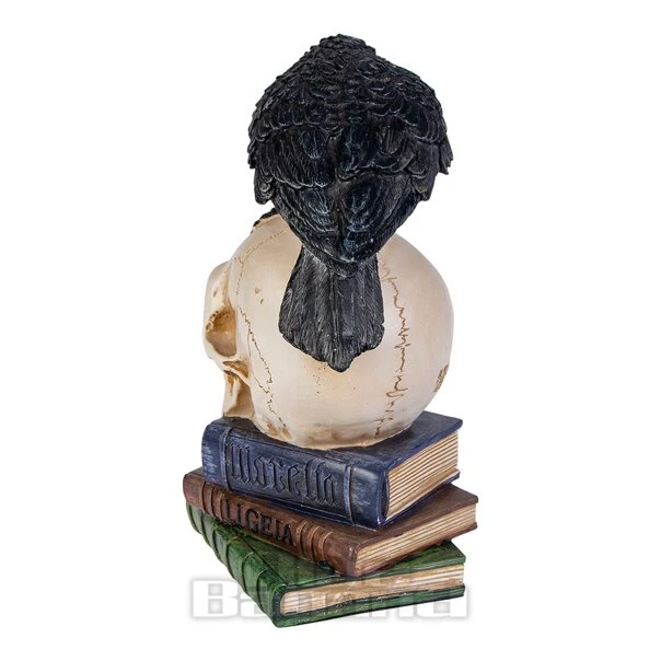 Alchemy Gothic Poe's Raven Figurine (7") 3 Alchemy Gothic Poe's Raven Figurine (7") - Image 3