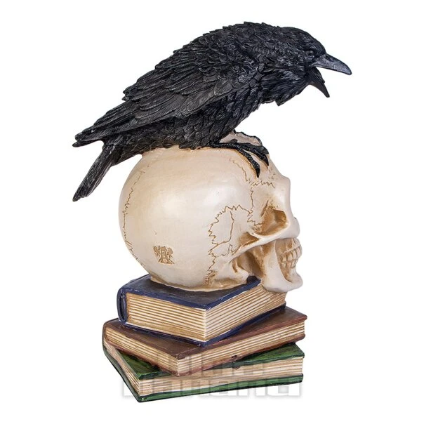 Alchemy Gothic Poe's Raven Figurine (7") 4 Alchemy Gothic Poe's Raven Figurine (7") - Image 4