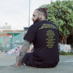 Official Metallica 72 Seasons Cover T Shirt (Black) 9 Official Metallica 72 Seasons Cover T Shirt (Black) -Alternative Clothing Store 88b23ad6e996f280ee623fa0d56f