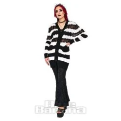 Jawbreaker Lace Stripe Cardigan (White) -Alternative Clothing Store 8c82c871bbf9b94c2576d9774e36 150617 c