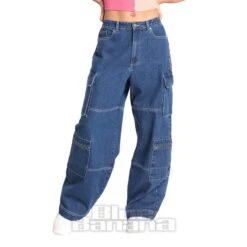 Hell Bunny Cameron Jeans (Blue)