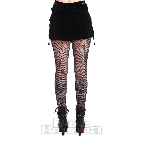 Banned Cargo Mini Skirt (Black) 3 Banned Cargo Mini Skirt (Black) - Image 3