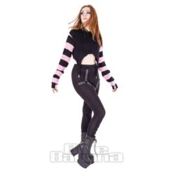 Cupcake Cult Cute Kitty Hoodie (Black/Pink) -Alternative Clothing Store 90ac0005e2ba8acb87e8626fc043 151869 d
