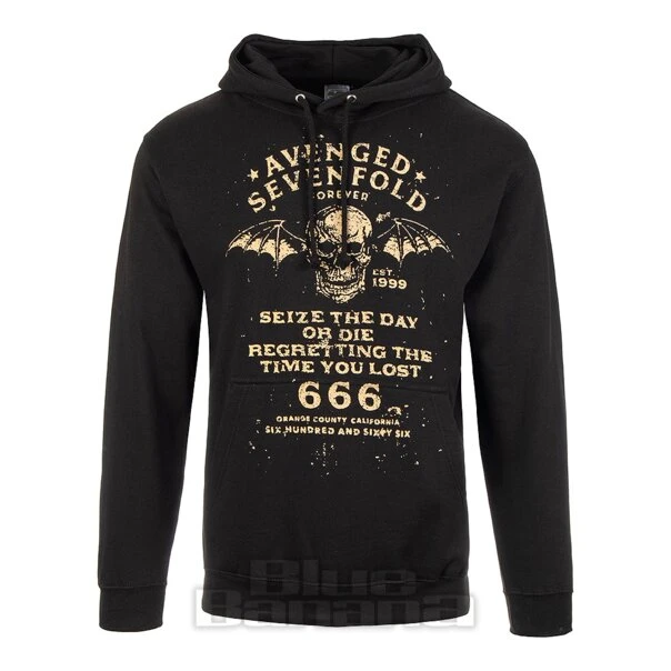 Official Avenged Sevenfold Seize The Day Hoodie (Black) 1 Official Avenged Sevenfold Seize The Day Hoodie (Black)
