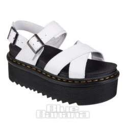 Dr. Martens Dr Martens Voss II Quad Platform Sandals (White)