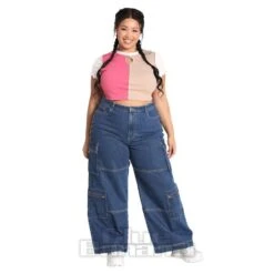 Hell Bunny Cameron Jeans (Blue) -Alternative Clothing Store 9a60e2df79b5d37955d1ec880acd