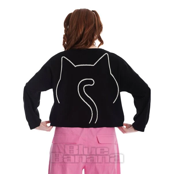 Banned Haru Jumper (Black) 7 Banned Haru Jumper (Black) - Image 7