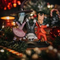 Nightmare Before Christmas Shock, Lock & Barrel Figurine -Alternative Clothing Store BB Halloween xmas studio 09 22 58