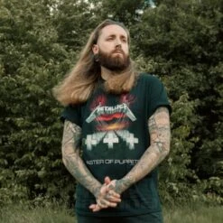 Official Metallica Master Of Puppets T Shirt (Black) -Alternative Clothing Store KandRFESTIVALS 32