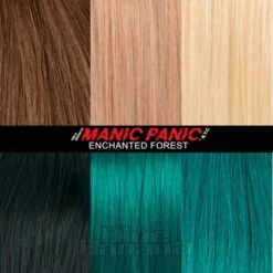 Manic Panic 8oz High Voltage Classic Cream Formula Colour Hair Dye (Enchanted Forest) 8 Manic Panic 8oz High Voltage Classic Cream Formula Colour Hair Dye (Enchanted Forest) -Alternative Clothing Store MP Classic ENCHANTED20FOREST small