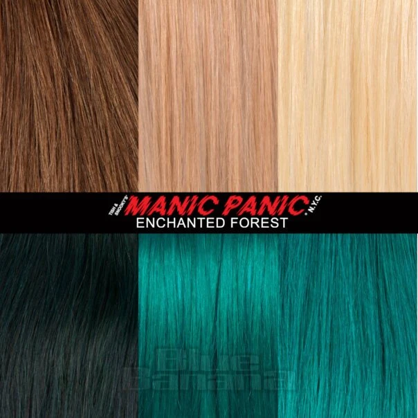 Manic Panic 8oz High Voltage Classic Cream Formula Colour Hair Dye (Enchanted Forest) 4 Manic Panic 8oz High Voltage Classic Cream Formula Colour Hair Dye (Enchanted Forest) - Image 4