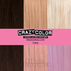 Crazy Color Semi-Permanent Hair Dye 4 Pack 100ml (Marshmallow) 5 Crazy Color Semi-Permanent Hair Dye 4 Pack 100ml (Marshmallow) -Alternative Clothing Store Marshmallow20Pink