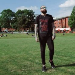 Official Slipknot Dead Effect T Shirt (Black) -Alternative Clothing Store a02e379b2f85538ab95ce0e752d0