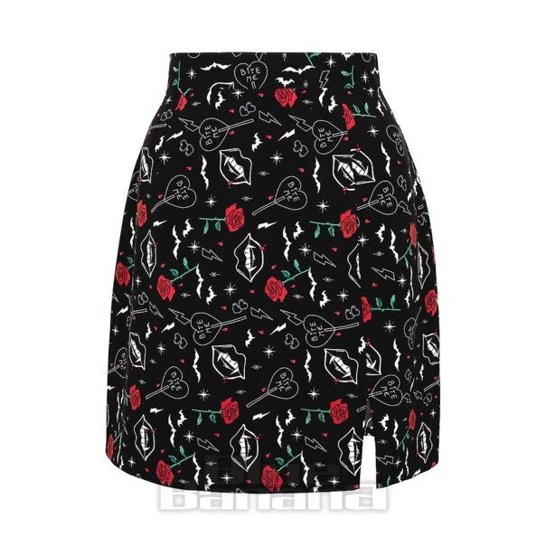 Hell Bunny Lilith Skirt (Black) 5 Hell Bunny Lilith Skirt (Black) - Image 5