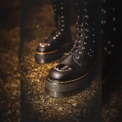 Dr. Martens Dr Martens 28-Eye XTRM Max Virginia Knee-High Platform Boots (Black) 32 Dr. Martens Dr Martens 28-Eye XTRM Max Virginia Knee-High Platform Boots (Black) -Alternative Clothing Store a81171d20083d0f2e645ab436575 153586 o