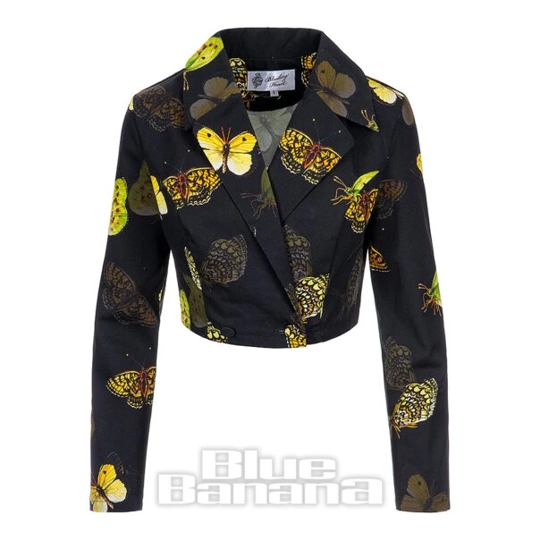 Bleeding Heart Butterfly Jacket (Black) 1 Bleeding Heart Butterfly Jacket (Black)