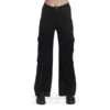 Banned Draven Wide Leg Trousers (Black)