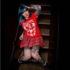 Official Ziggy Stardust Spiders T-Shirt (Red) -Alternative Clothing Store b4f3cbd40109b5c8a9315c381194 ziggy stardust red