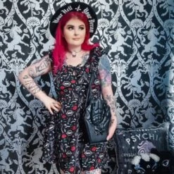 Hell Bunny Lilith Mini Dress (Black) 11 Hell Bunny Lilith Mini Dress (Black) -Alternative Clothing Store b64aa1940385d11089fc504603fd