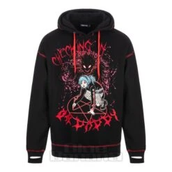 Jawbreaker Checking In Hoodie (Black/Red)