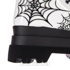 KOI FOOTWEAR Koi Web Trap Boots (White) -Alternative Clothing Store ba303d7370c140179f2e565ff59b
