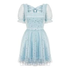 Hell Bunny Infinity Mini Dress (Light Blue) 19 Hell Bunny Infinity Mini Dress (Light Blue) -Alternative Clothing Store bbf80693787847f758a94cc807f2