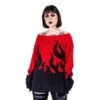 Heartless Flamethrower Jumper (Red)