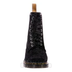 Dr. Martens Dr Martens 1460 Vegan Crushed Velvet Boots (Black) -Alternative Clothing Store c2821cb7251bfdd92774e56defc5