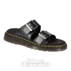 Dr. Martens Dr Martens Josef Analine Slide Sandals (Black)