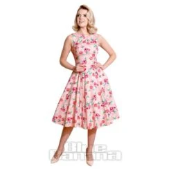 H&R Lindsey Floral Swing Dress (Blue)