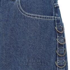 Hell Bunny Cameron Jeans (Blue) -Alternative Clothing Store cf0cc10e2eccf0dbc8b57682a045