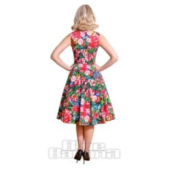 H&R London Floral Phoebe Swing Dress (Multi) -Alternative Clothing Store d6000a050777b6405c24297c7f55