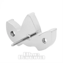 Blue Banana Polished Titanium Cubic Zirconia Trio Threadless Top (Silver) -Alternative Clothing Store d61d1f819adb3e0ab4829c8b6bf6 151519 b