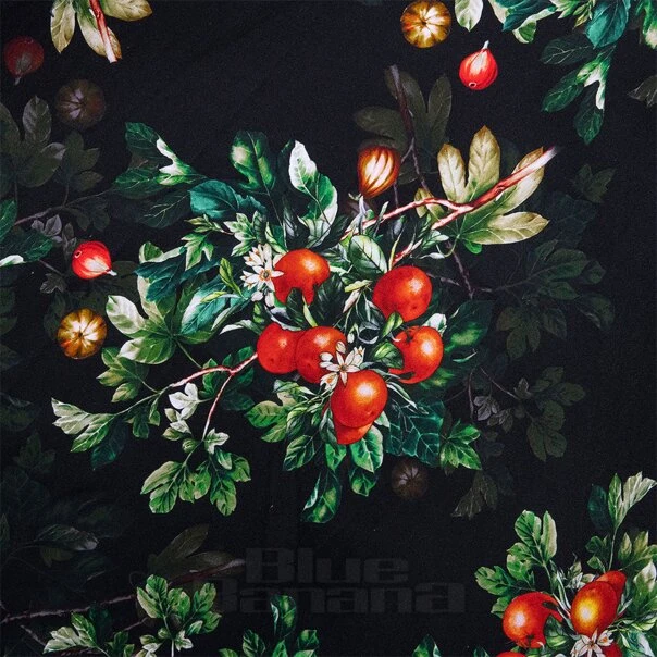 Bleeding Heart Floral Long Sleeve Dress (Black) 5 Bleeding Heart Floral Long Sleeve Dress (Black) - Image 5