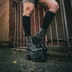 New Rock M.NEWMILI083CCT-C4 Boots (Black) -Alternative Clothing Store e0d148c95acfe575e4f1ca01fb13 newrock military platform boots 2