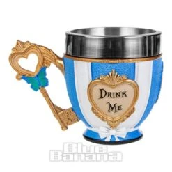 Nemesis Now Pinkys Up Alice Mug (Blue/White) -Alternative Clothing Store e2e06a140b4625c63acd91ea9d5b