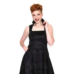 Voodoo Vixen Spiderweb Midi Dress (Black) -Alternative Clothing Store e32fb4412b80f2f63073d5136738 150582 c