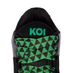 KOI FOOTWEAR Koi Ricta Flip Chunky Sole Trainers (Black/Green) -Alternative Clothing Store e96ceadb4a30e9f797501029b137