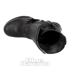 New Rock TR003X-S3 Trail Heeled Core Boot (Black) -Alternative Clothing Store ecbfdd8dfd61675bbbb063f90fe6