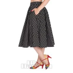 Banned Polka Dot Days Swing Skirt (Black) -Alternative Clothing Store efa0cd00ea769a4bc79f37e8c073 151987 b
