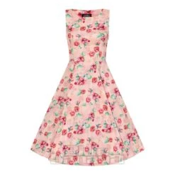 H&R Lindsey Floral Swing Dress (Blue) -Alternative Clothing Store f4410223bc27ef788cae3a322cb0