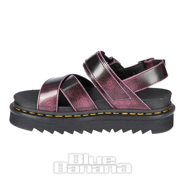 Dr. Martens Dr Martens Voss II Two Tone Vegan Rub Off Sandals (Black) 4 Dr. Martens Dr Martens Voss II Two Tone Vegan Rub Off Sandals (Black) - Image 4
