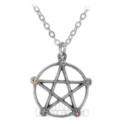 Alchemy Gothic Wiccan Pentacle Pendant