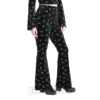 Hell Bunny Misty Moon Trousers (Black)