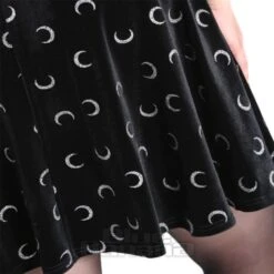 Hell Bunny Misty Moon Skirt (Black) -Alternative Clothing Store fe4587547261ae7917a76b17090e